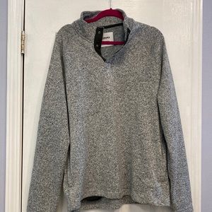 Sonoma Gray button sweater